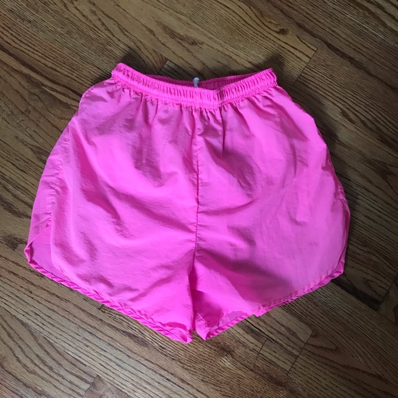 Hot Pink Windbreaker Shorts | Poshmark